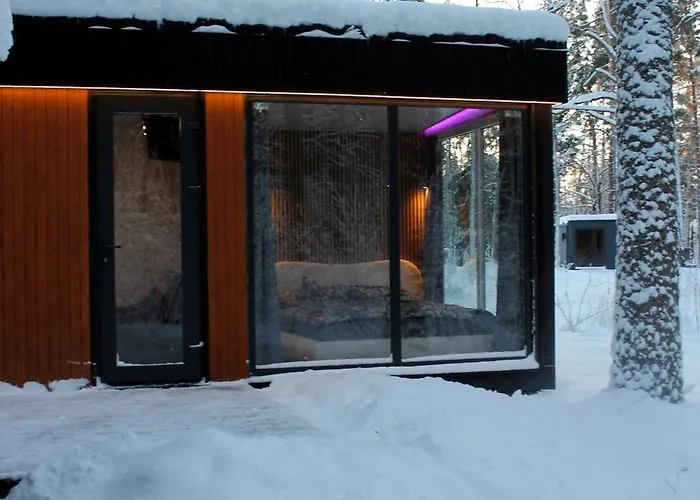 Minimaja Ja Saunamaja Vaatega Maennimetsale Apartmán Syytme